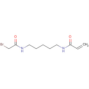 2-Propenamide, N-[5-[(bromoacetyl)amino]pentyl]-结构式