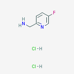 Structure of (5-Fluoropyridin-2-yl)methanamine dihydrochloride