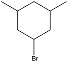 Structure of 1-bromo-3,5-dimethylcyclohexane