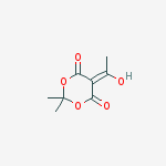Structure of 5-(1-Hydroxyethylidene)-2,2-dimethyl-1,3-dioxane-4,6-dione