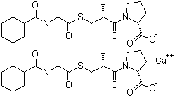Structure of Moveltipril calcium