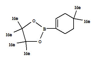 Structure of 4,4-(DIMETHYLCYCLOHEXENE-1-YL)BORONIC ACID, PINACOL ESTER