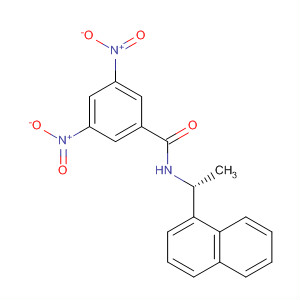 (R)-(-)-N-[1-(1-萘基)乙基]-3,5-二硝基苯甲酰胺结构式