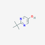 Structure of 2-tert-butyl-5-hydroxypyrimidine