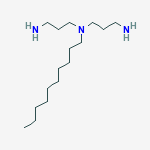 Structure of N,N-bis(3-aminopropyl)decylamine