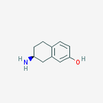 Structure of (S)-2-AMINO-7-HYDROXYTETRALIN