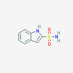 Structure of 1H-INDOLE-2-SULFONAMIDE