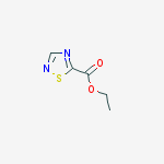 Structure of Ethyl 1,2,4-thiadiazole-5-carboxylate