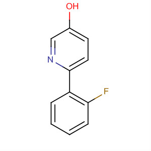 Structure of 3-Pyridinol, 6-(2-fluorophenyl)-