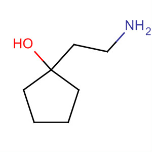 1-(2-氨基乙基)环庚醇结构式