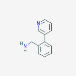 2-(3-Pyridinyl)-benzenemethanamine结构式