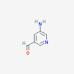 Structure of 5-aminopyridine-3-carbaldehyde