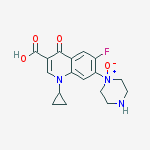 Ciprofloxacin N-Oxide结构式