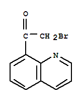 8-BROMOACETYLQUINOLINE结构式