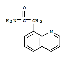 Structure of 2-(quinolin-8-yl)acetamide