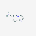 2-METHYLIMIDAZO[1,2-A]PYRIDIN-6-AMINE结构式