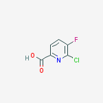 Structure of 6-Chloro-5-Fluoro-Pyridine-2-Carboxylic Acid