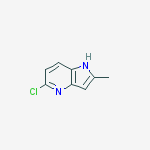 Structure of 5-chloro-2-Methyl-1H-pyrrolo[3,2-b]pyridine