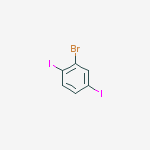 Structure of 2-BROMO-1,4-DIIODOBENZENE