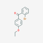 2-BROMO-4-ETHOXYBENZOPHENONE结构式