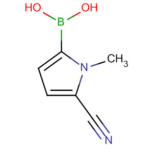 Boronic acid, (5-cyano-1-methyl-1H-pyrrol-2-yl)-结构式