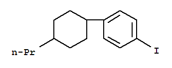 1-Iodo-4-(4-propylcyclohexyl)benzene结构式