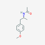 ACETAMIDE, N-[(1R)-2-(4-METHOXYPHENYL)-1-METHYLETHYL]-结构式
