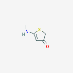 5-aminothiophen-3(2H)-one结构式