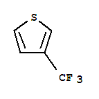 Structure of 3-(TRIFLUOROMETHYL)THIOPHENE