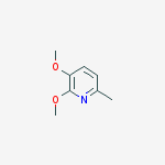 Structure of 2,3-Dimethoxy-6-methylpyridine