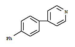 Structure of 4-(4-BIPHENYL)PYRIDINE