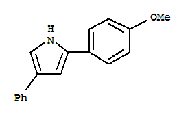 Structure of 2-(P-METHOXYPHENYL)-4-PHENYLPYRROLE
