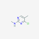 Structure of (4-Chloro-5-Methyl-pyriMidin-2-yl)-Methyl-aMine