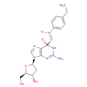 2'-脱氧-6-O-[2-(4-硝基苯基)乙基]鸟苷结构式
