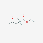 Structure of Ethyl 2,2-dimethyl-4-oxopentanoate