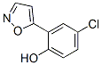 Structure of 4-CHLORO-2-(ISOXAZOL-5-YL)PHENOL