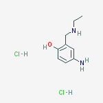 Structure of 4-AMino-2-[(ethylaMino)Methyl]phenol Dihydrochloride