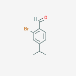 2-Bromo-4-isopropylbenzaldehyde结构式