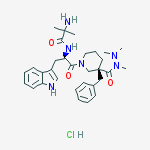 Structure of AnaMorelin hydrochloride