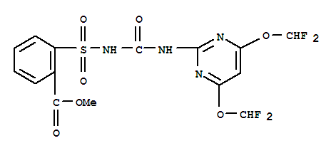 Structure of Primisulfuron-methyl