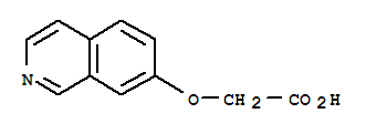 Structure of (isoquinolin-7-yloxy)-acetic acid