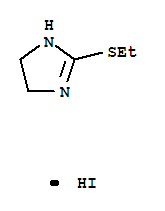 Structure of 2-ETHYLTHIO-2-IMIDAZOLINE HYDROIODIDE