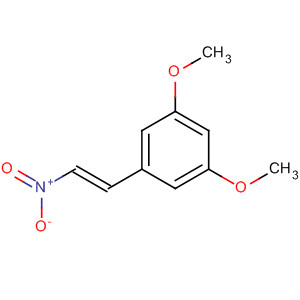 Structure of Benzene, 1,3-dimethoxy-5-(2-nitroethenyl)-, (E)-