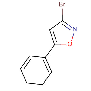3-Bromo-5-phenyl-4,5-dihydro-1,2-oxazole结构式