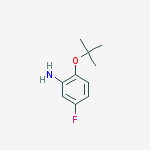 2-tert-butoxy-5-fluoroaniline结构式