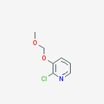 Structure of 2-chloro-3-(methoxymethoxy)Pyridine