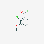 BENZOYL CHLORIDE,2-CHLORO-3-METHOXY-结构式