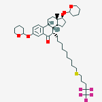 Structure of S-Deoxo-3,17β-bis-(O-tetrahydro-2H-pyran-2-yl)-6-oxo-fulvestrant