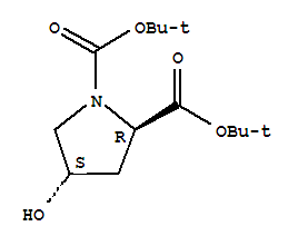 Structure of BOC-D-HYP-OTBU