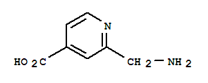 Structure of 2-(Aminomethyl)-pyridine-4-carboxylic acid